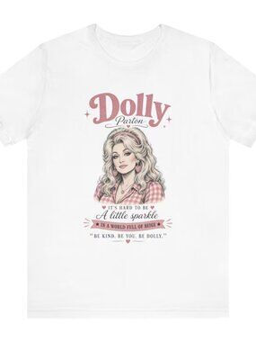 Dolly Parton portrait tee